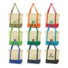 Reusable Two-Tone Tote Bag