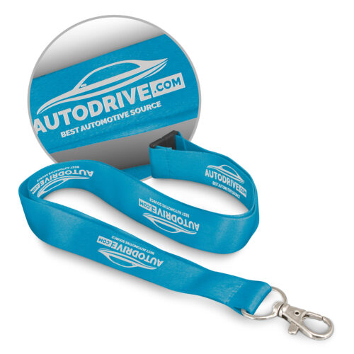Custom Sublimated Lanyards with Full-Color Branding on Both Sides